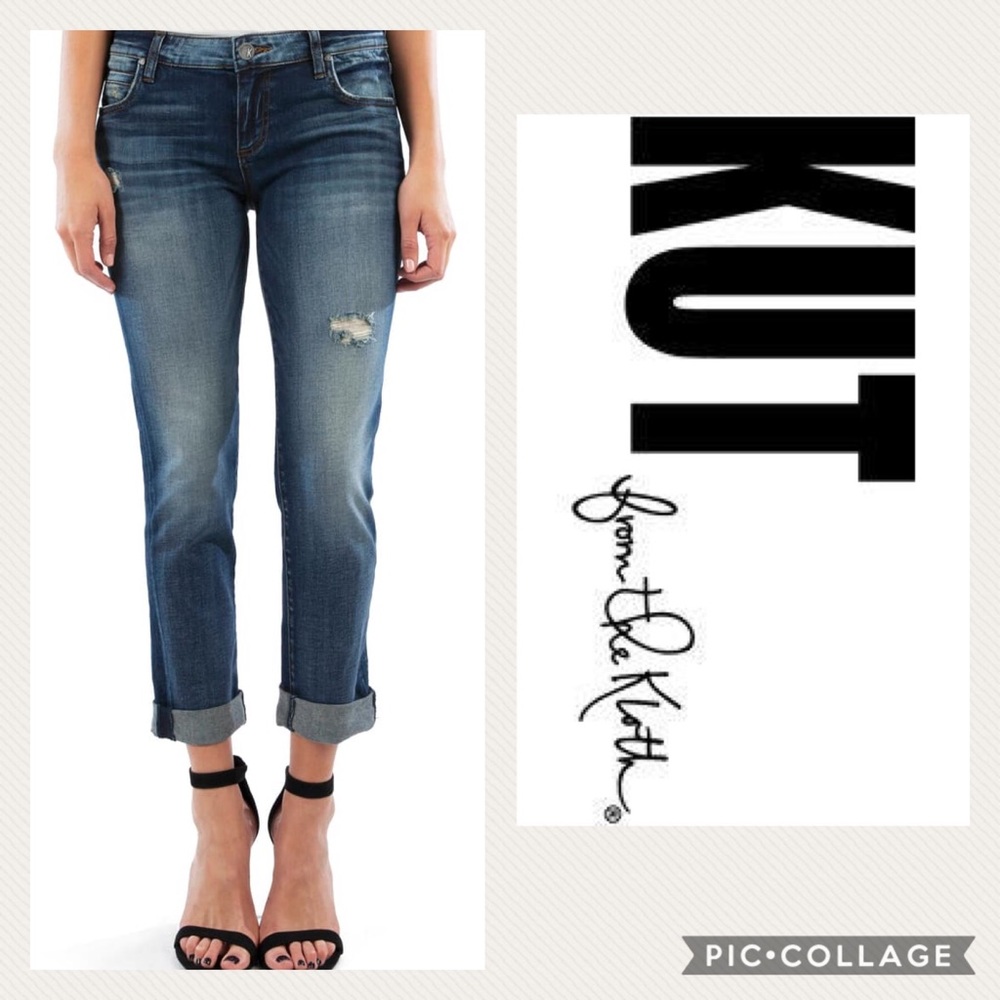 Kut from the Kloth Catherine boyfriend jeans!